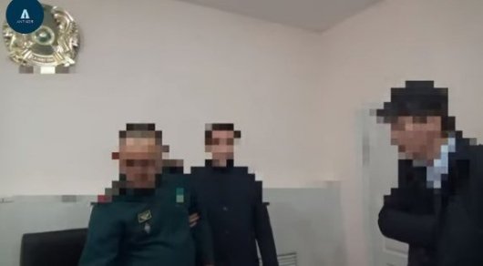 Пара алмақшы болған Жамбыл облысының майоры видеоға түсті